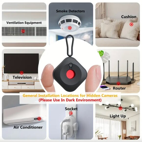 Mini Hidden Camera Detector - Easy to Carry Hidden Camera Detector - Picture 7 of 9
